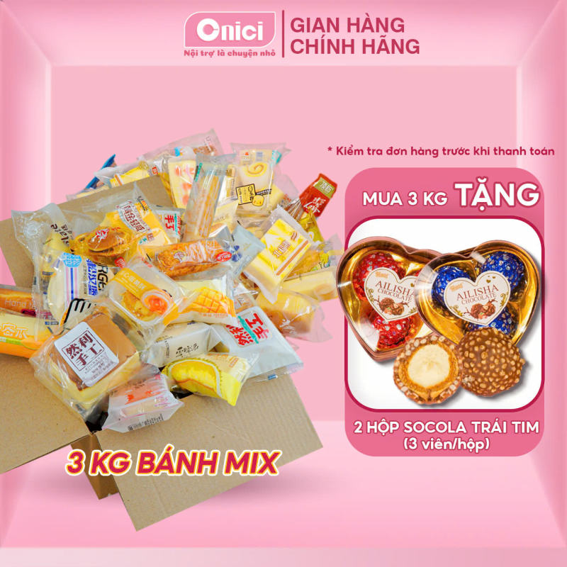 Bánh mix Đài Loan nhiều vị 1kg - 2kg - 3kg Bếp Của Mẹ ONICI