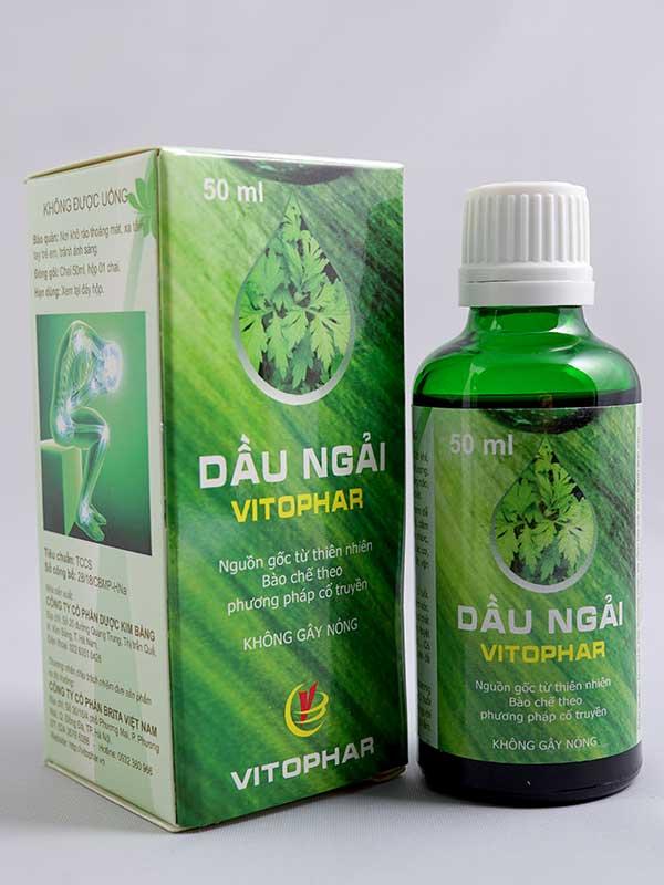 [HCM]tinh dầu ngải cứu vitophar chai 50ml