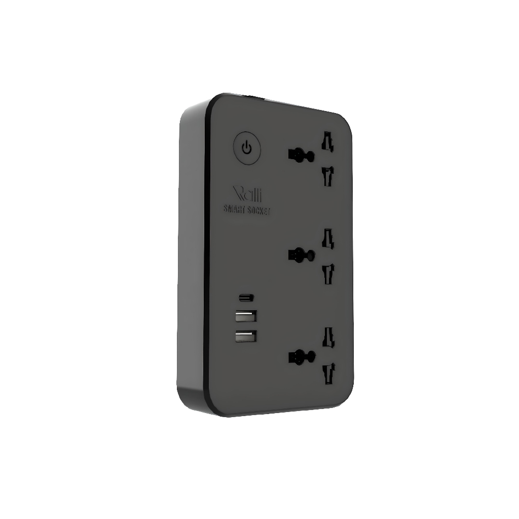 Rạng Đông OC08.WF.USB - Ổ cắm thông minh với USB và bảo vệ quá tải