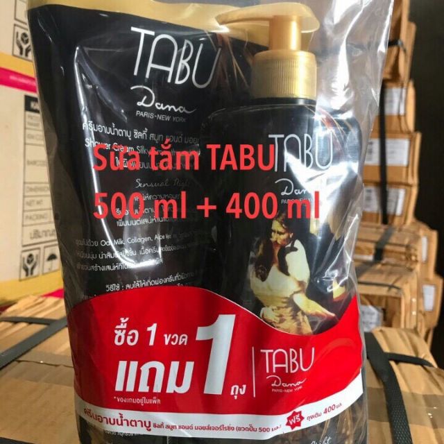 Sữa Tắm Tabu Thái Lan Chai 500Ml Tặng Túi Sữa Tắm 400Ml