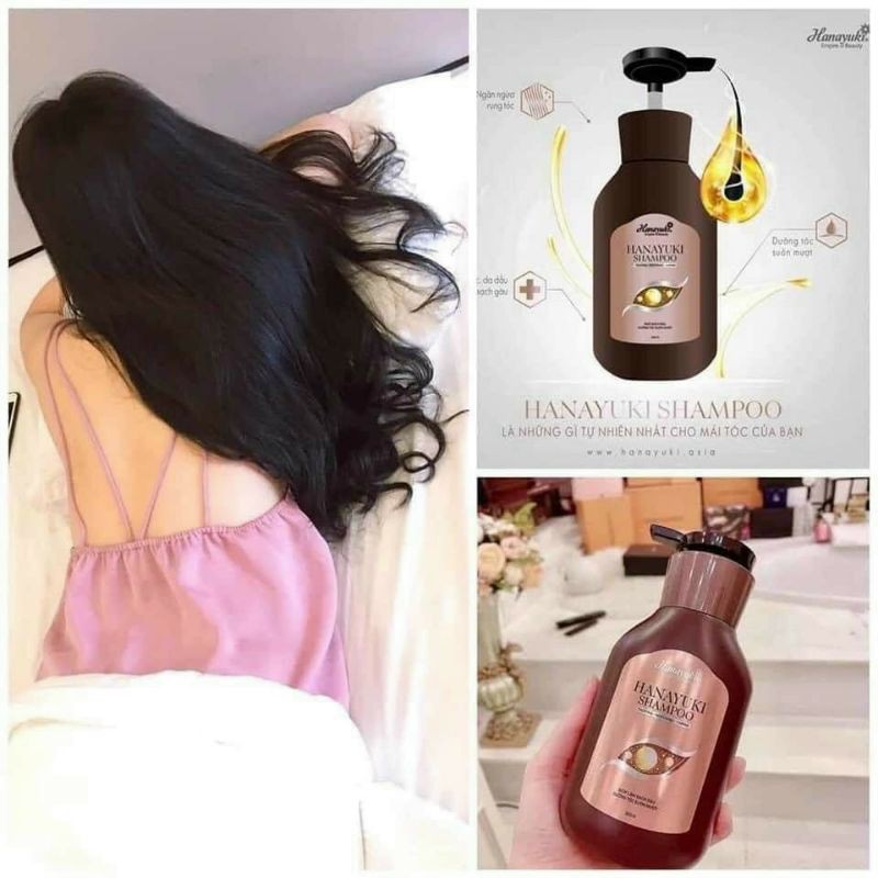 [HCM]Dầu Gội Làm Sạch Tóc - Sạch Gàu Hana YuKy 300g