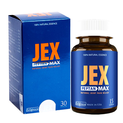 Jex Max – Hỗ trợ giảm đau tăng cường tái tạo sụn khớp tăng độ bền dẻo dai giảm đau xương khớp
