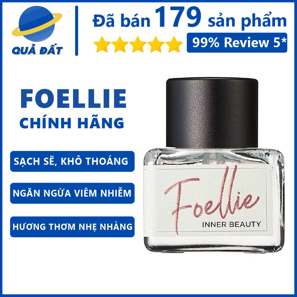 [HCM]Nước Hoa Vùng Kín Foellie Hương Dịu Ngọt