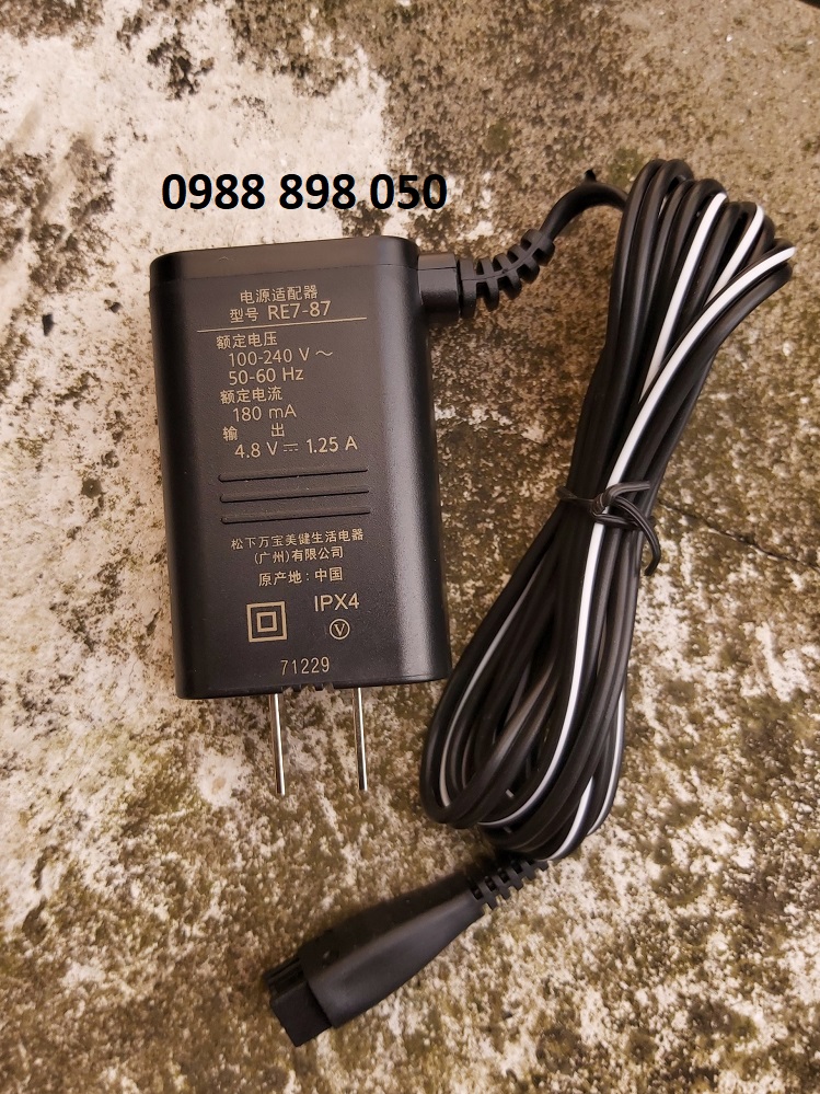 Sạc Cạo Râu Panasonic Re7 - 87 Phù Hợp Với Rc1 - 80 Es - Lt2A Sf21 St21 Rt34 Eslc60