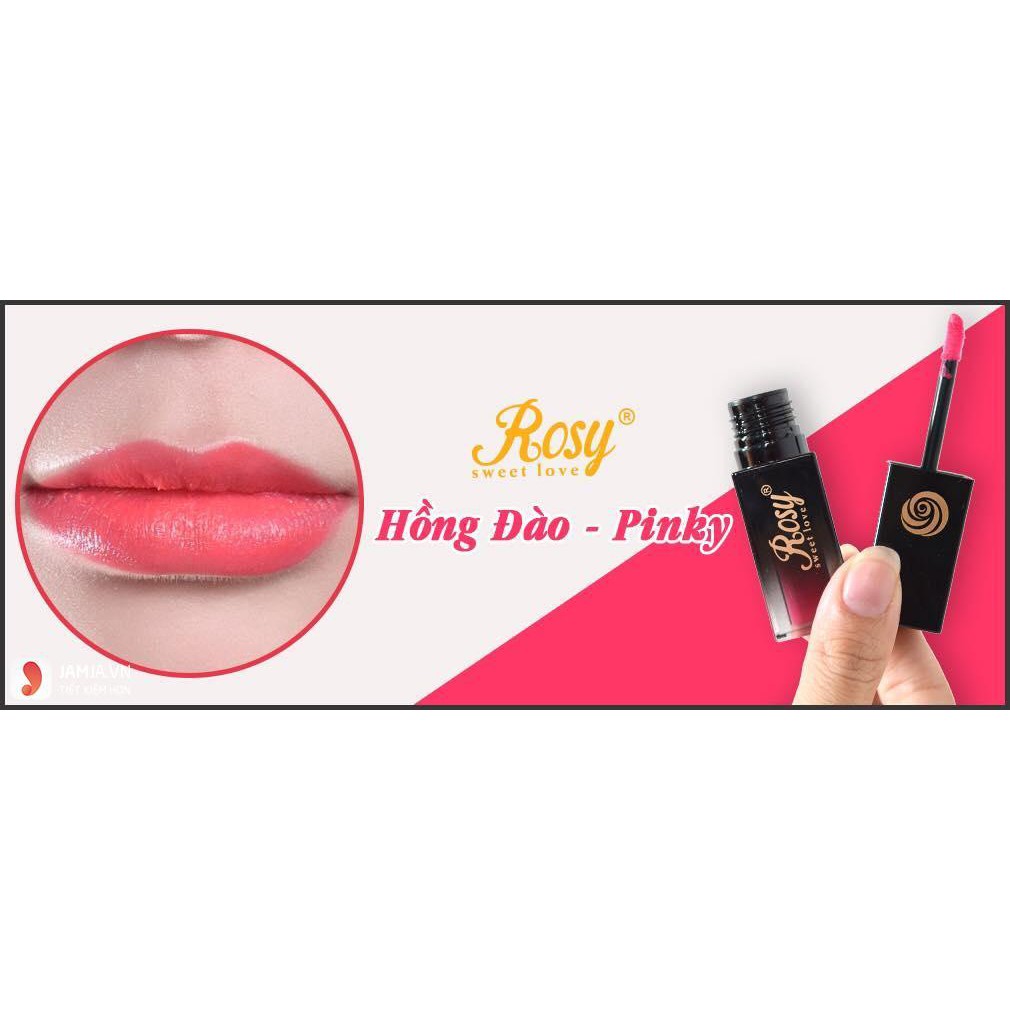 [HCM][Chính hãng] Son kem Rosy chiết xuất thiên nhiên siêu lỳ không hóa chất
