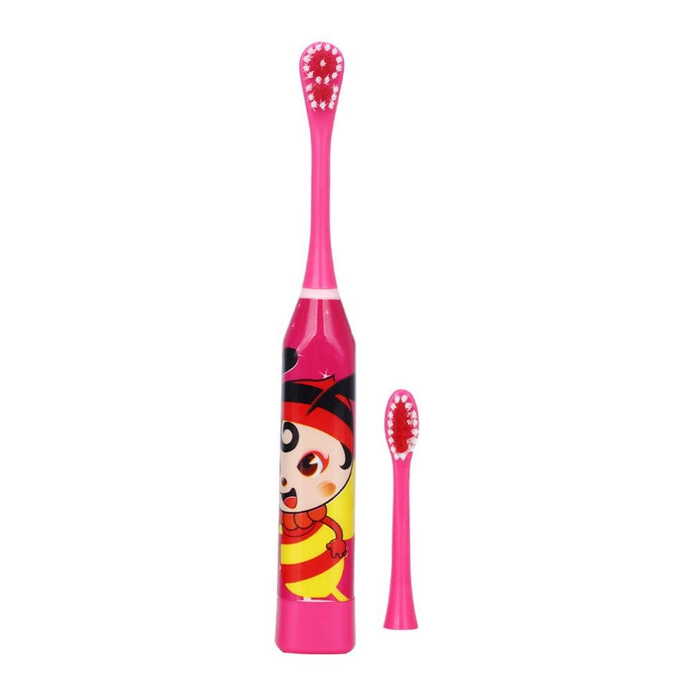 Children Electric Toothbrush Cartoon Pattern Automatic Ultrasonic Waterproof Tooth Brush Oral Cleaning Toothbrush