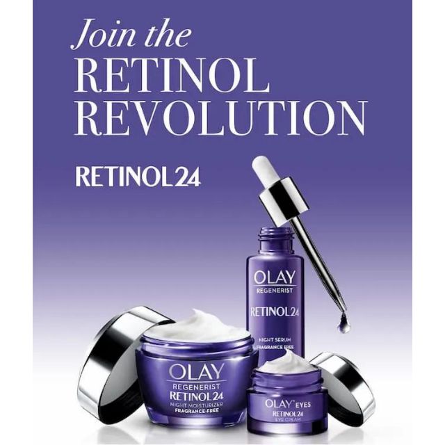 [Hcm](Sẵn) Serum Olay Retinol24 Trắng Hồng Chống Lão Hoá Da