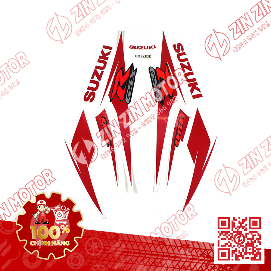 Tem Xe GSX R150 Chính Hãng Suzuki Indoneisa