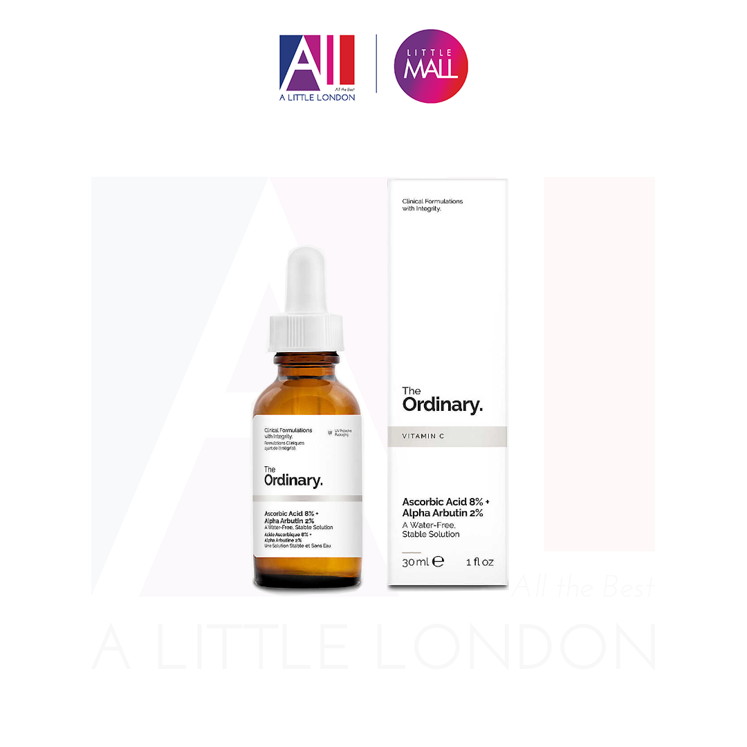 Tinh Chất Trắng Da Thâm Nám Chống Lão Hoá The Ordinary Ascorbic Acid 8% Alpha Arbutin 2% 30Ml (Bill Anh)