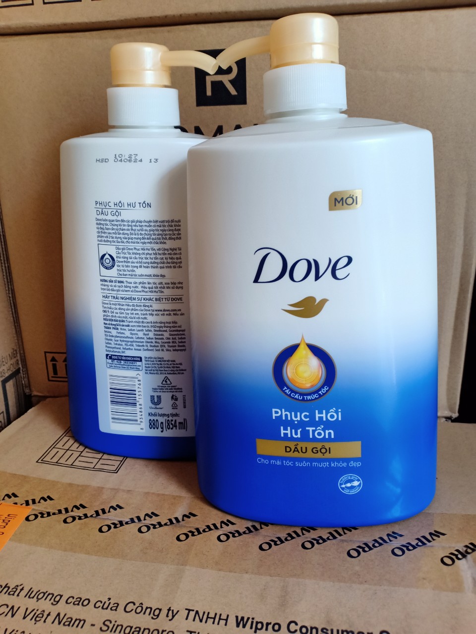 [HCM]Dầu gội Dove phục hồi hư tổn 900g (880g)