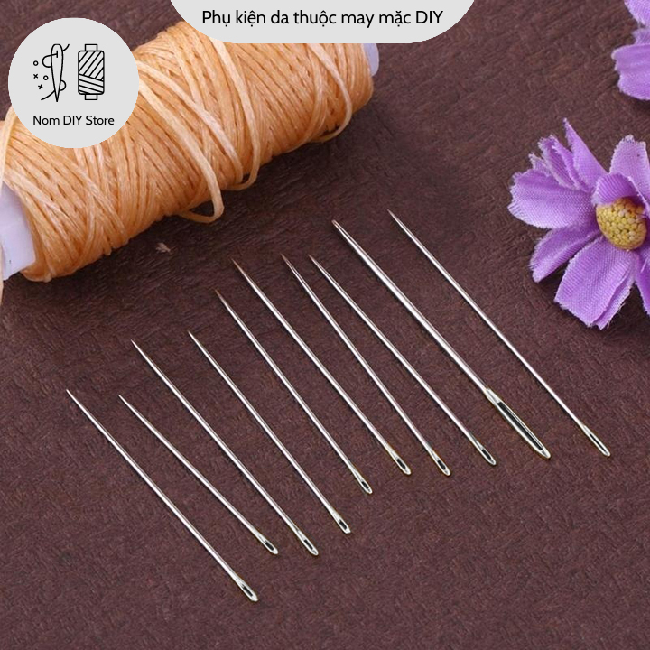 Set 16 Kim May Khâu Thêu Vá Đui Vàng Dụng Cụ May Vá Thuê Thủ Công Handmade DIY