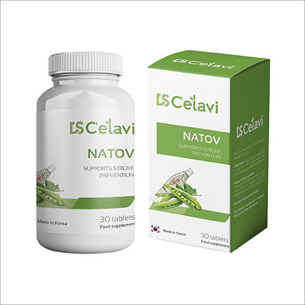 Natov chứa NATTOKINASE ngừa các chứng bệnh tim và mạch máu từ Hàn Quốc