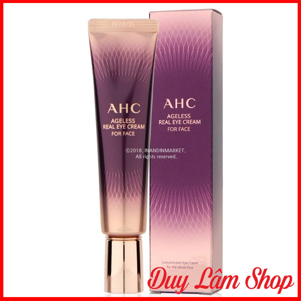 Kem Dưỡng Da Mắt Ahc Ageless Real Eye Cream For Face