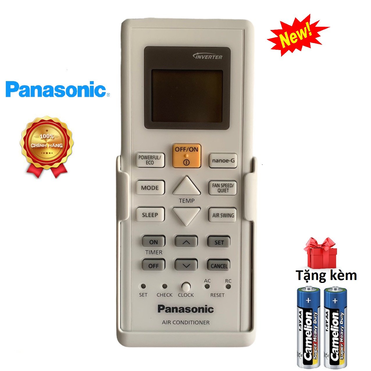 Điều khiển điều hòa Panasonic 2 chiều chính hãng CS-PU24UKH-8 CS-PU18UKH-8 CS-PU12UKH-8 CS-PU9UKH-8 