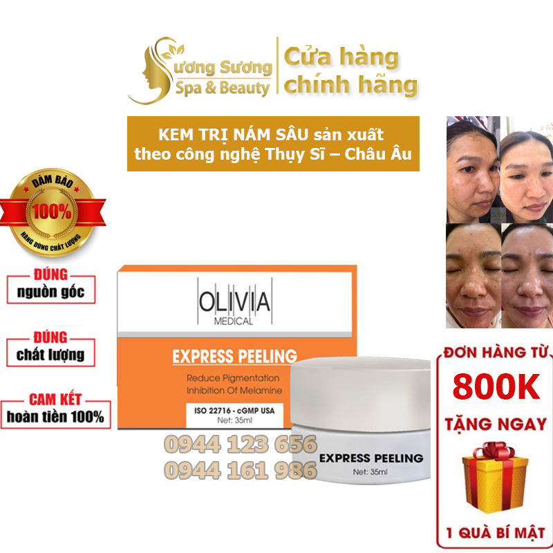 [Free Ship] Kem Nám Nội Tiết Tố Trị Nám Tàn Nhang Làm Đẹp Tái Tạo Làn Da Chính Hãng Olivia Nhập Khẩu Từ Mỹ 100%