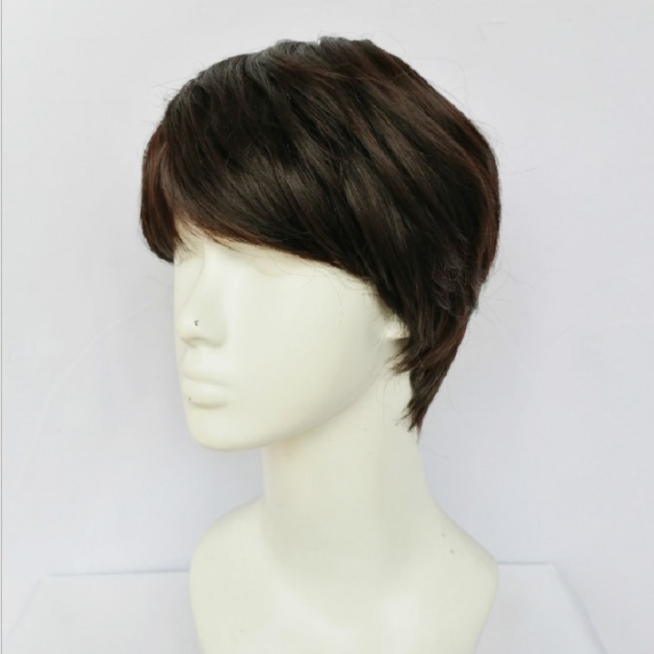 [HCM]Tóc giả nam Hàn Quốc + Tặng kèm lưới TN394