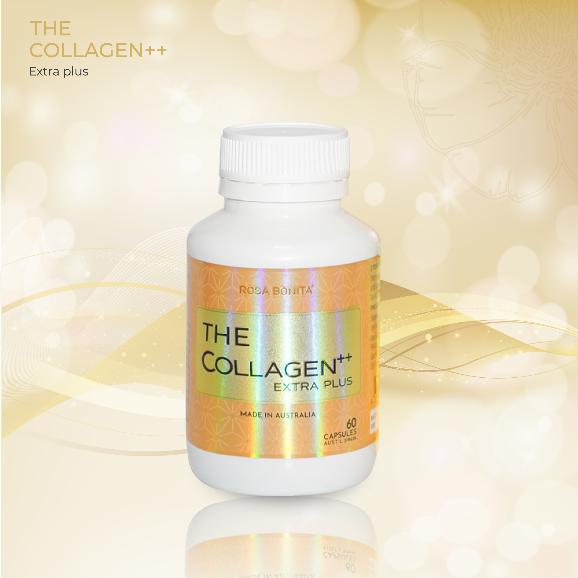 The Collagen++ Extra Plus của Úc (60 viên)