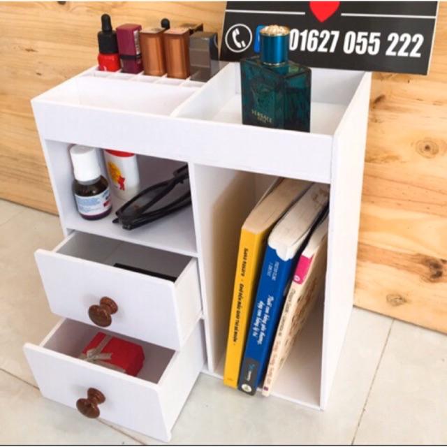 [HCM]Tủ mini đựng mỹ phẩm đủ màu cao 30cm.