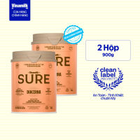 Combo 2 lon Sữa bột Dành cho người tiểu đường Vinamilk Sure Diecerna 900g