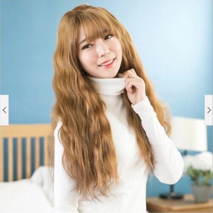 [HCM]Tóc giả nữ Hàn Quốc + Tặng kèm lưới TN318