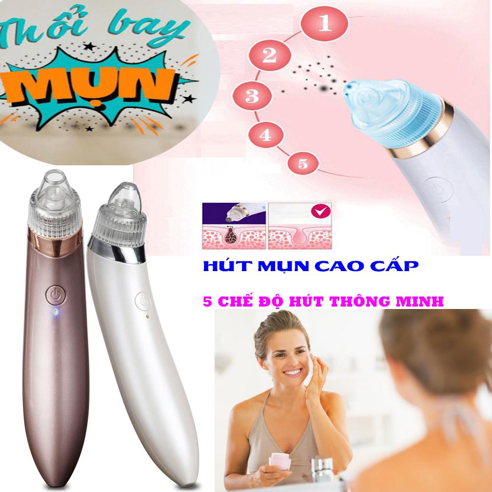 Máyhút Mụn Cám Hút Mụn Đầu Đen Tế Bào Da Chết Cầm Tay ( Dòng Pin Sạc ). Bảo Hành Toàn Quốc Lỗi Đổi 1