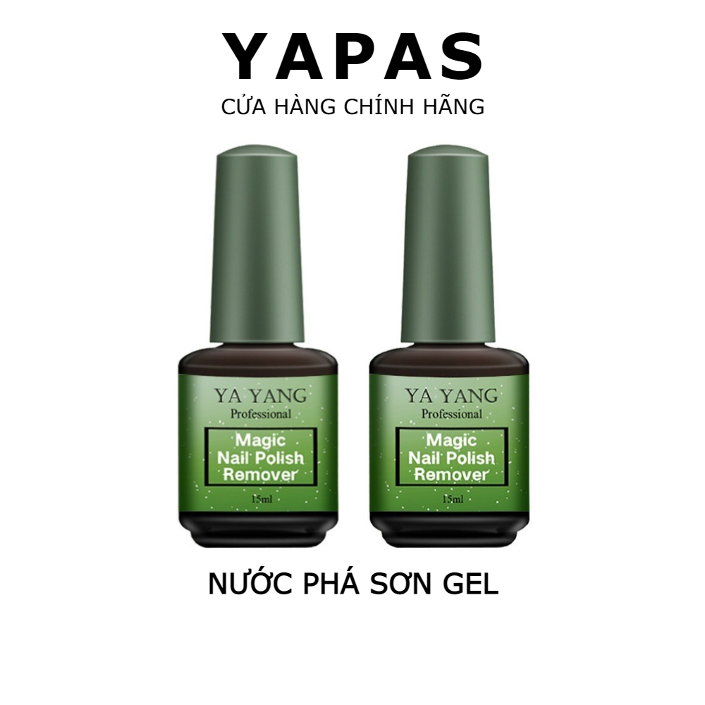 Nước Phá Gel Yayang 15Ml Chính Hãng Phá Sơn Gel Móng Tay Không Cần Kẹp Ủ Tiện Lợi