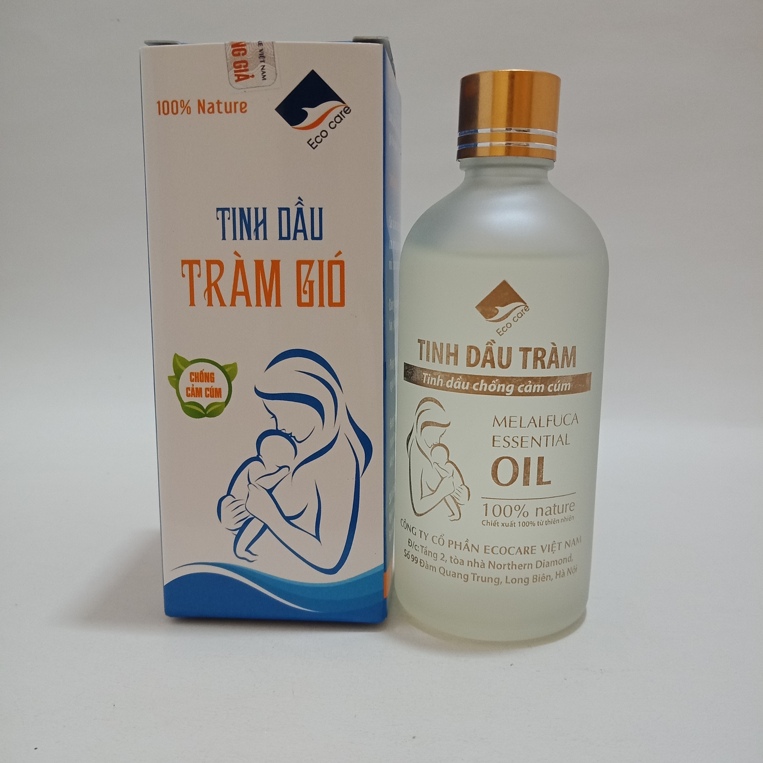 Tinh Dầu Tràm Gió - Chống Cảm Cúm Cho Mẹ Và Bé Chai 100Ml