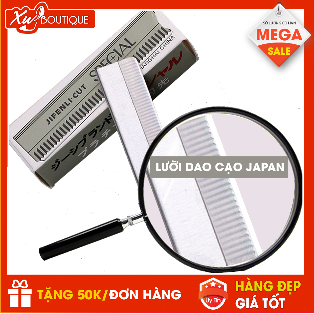 Bộ 10 Dao Cạo Tỉa Lông Mày Tóc Mái Special 4.9