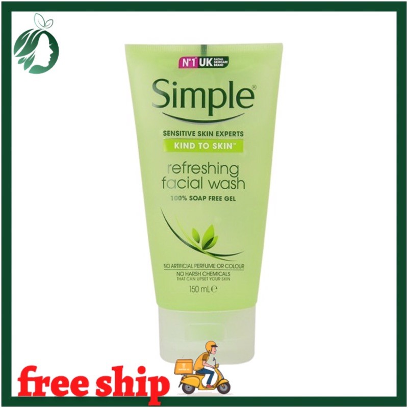 Sữa Rửa Mặt Simple Kind To Skin Refreshing Facial Wash 150ml