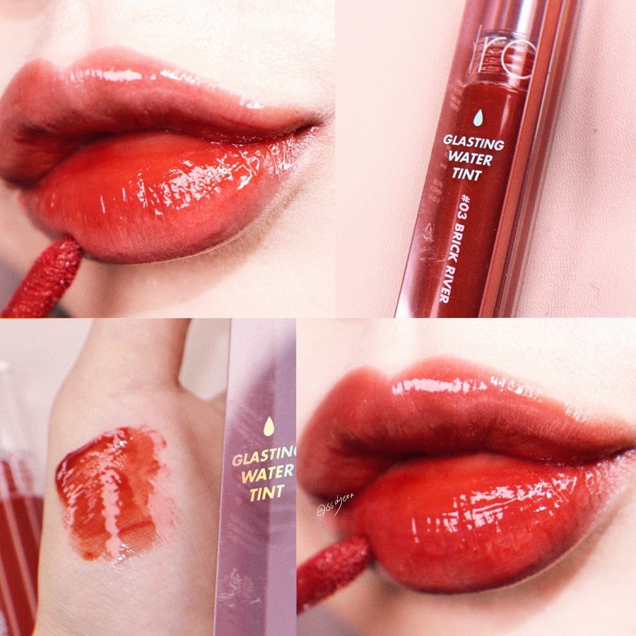 [HCM]Son Tint Nước Siêu Lì Lâu Trôi Romand Glasting Water Tint 4g