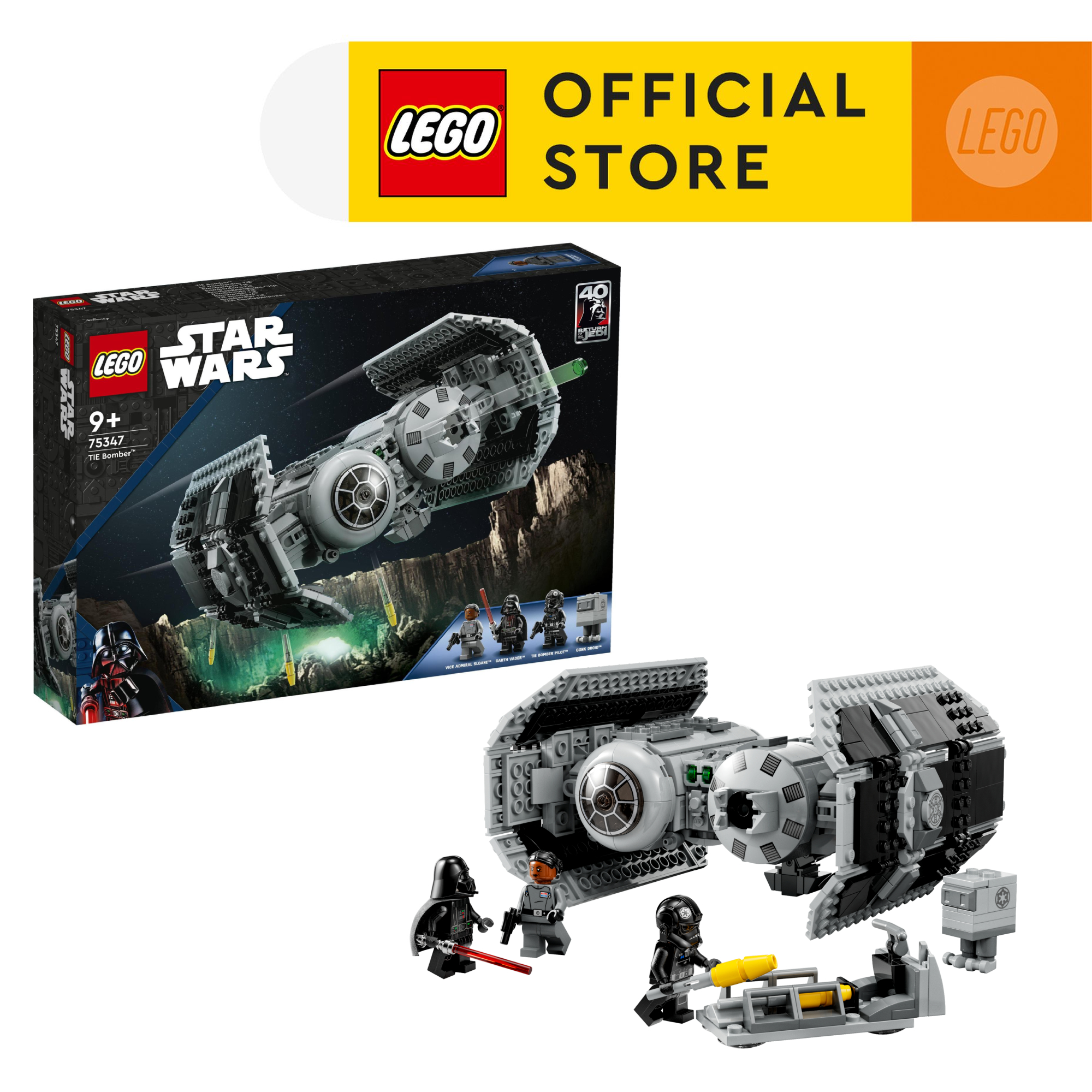 LEGO Star Wars 75347 Đồ chơi lắp ráp Phi Thuyền Vận Chuyển Vũ Khí (625 Chi Tiết)
