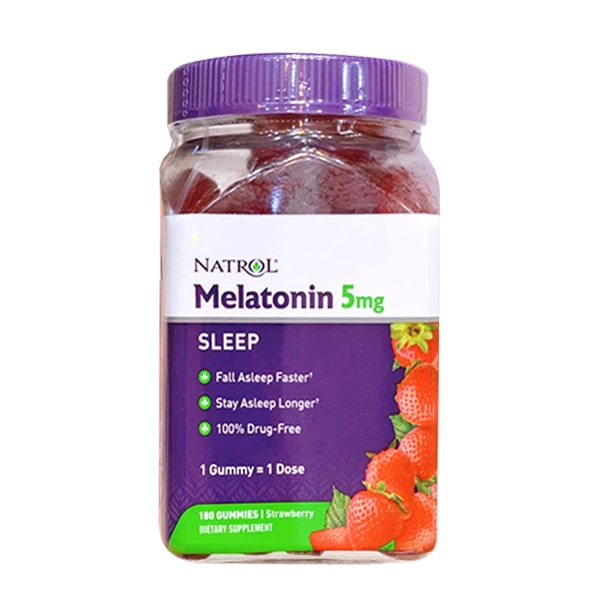 [Hcm]Viên Natrol Melatonin 5Mg Chính Hãng Của Mỹ