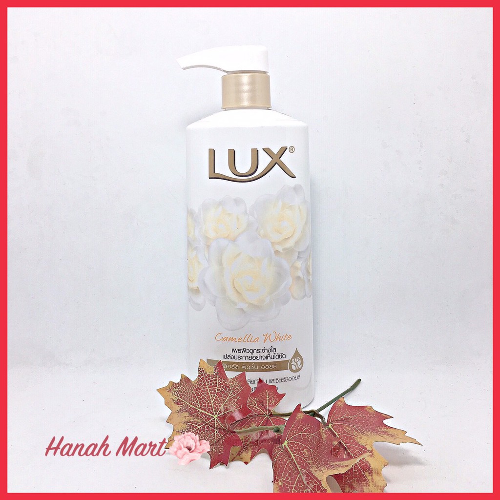 Sữa tắm Lux 500ml nội địa Thái Lan màu Trắng(camellia)