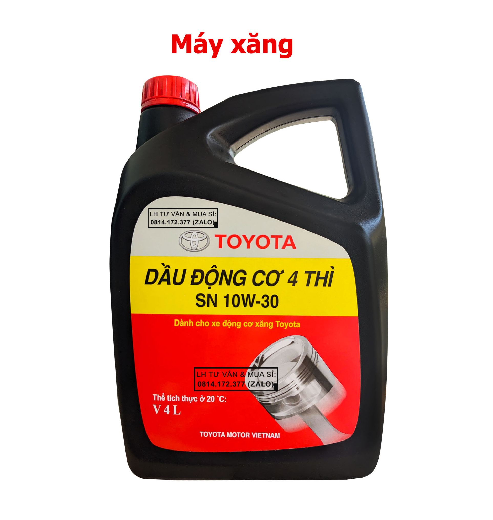 Dầu Nhớt Ô-Tô Toyota 10w30 SN ( Máy xăng ) 4L và Sản phẩm phụ trợ ( Có bán sỉ )