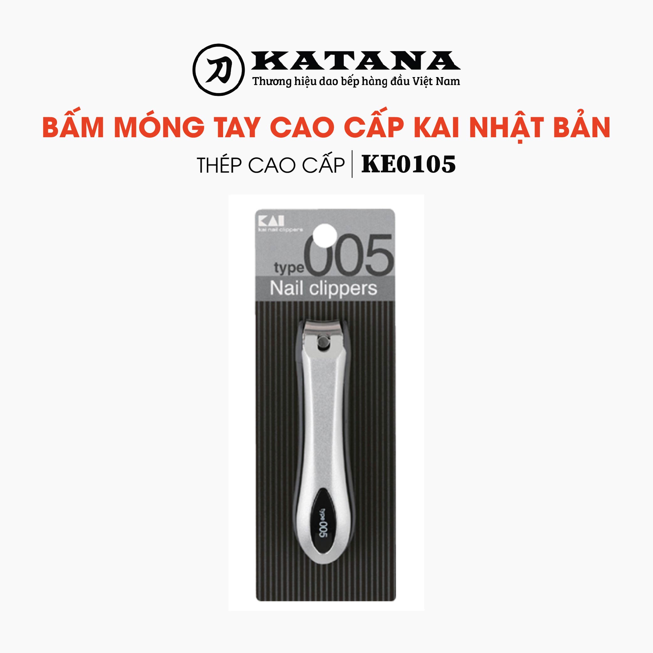 Bấm Móng Tay Cao Cấp Nhật Kai - Type005 Ke0105