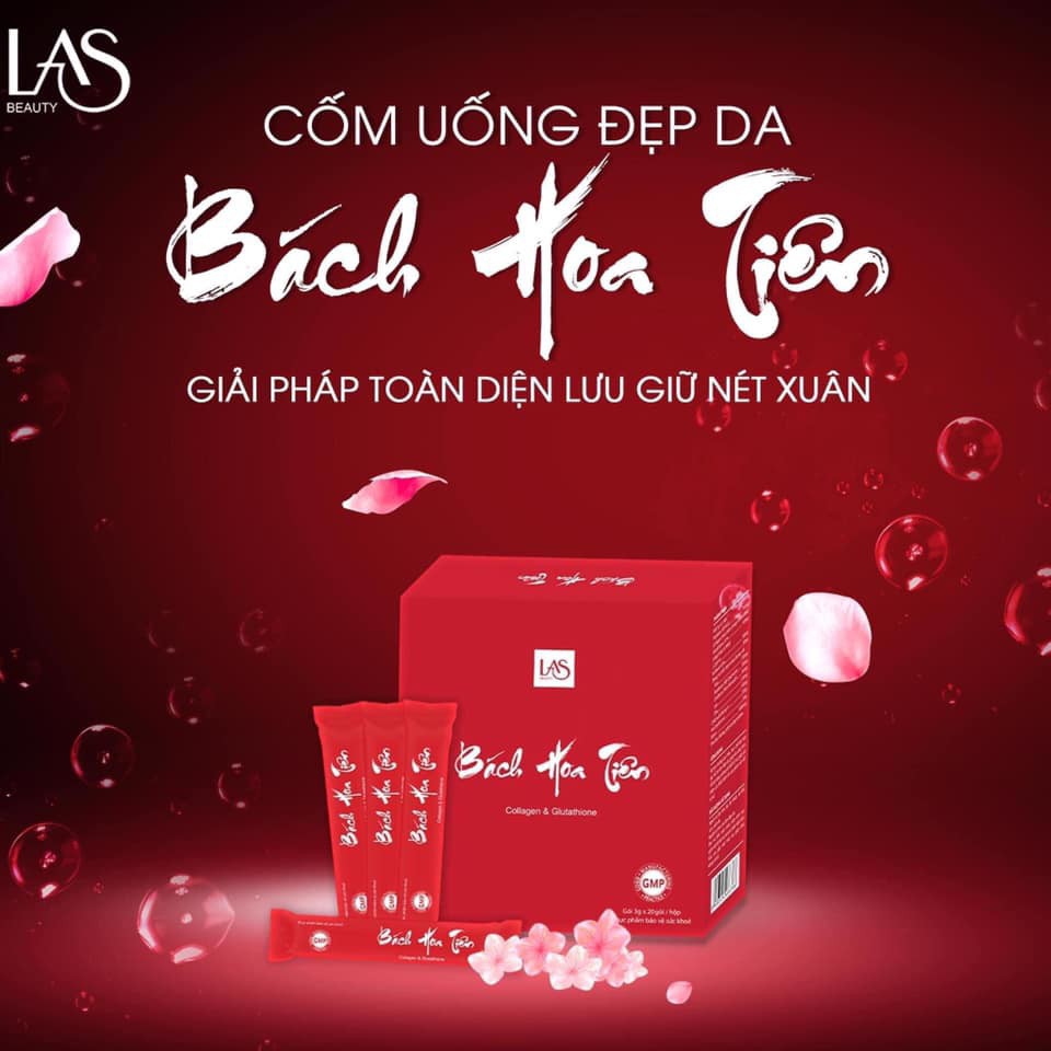 COMBO 2 HỘP BÁCH HOA TIÊN LAS BEAUTY ĐẸP DA [CHÍNH HÃNG]