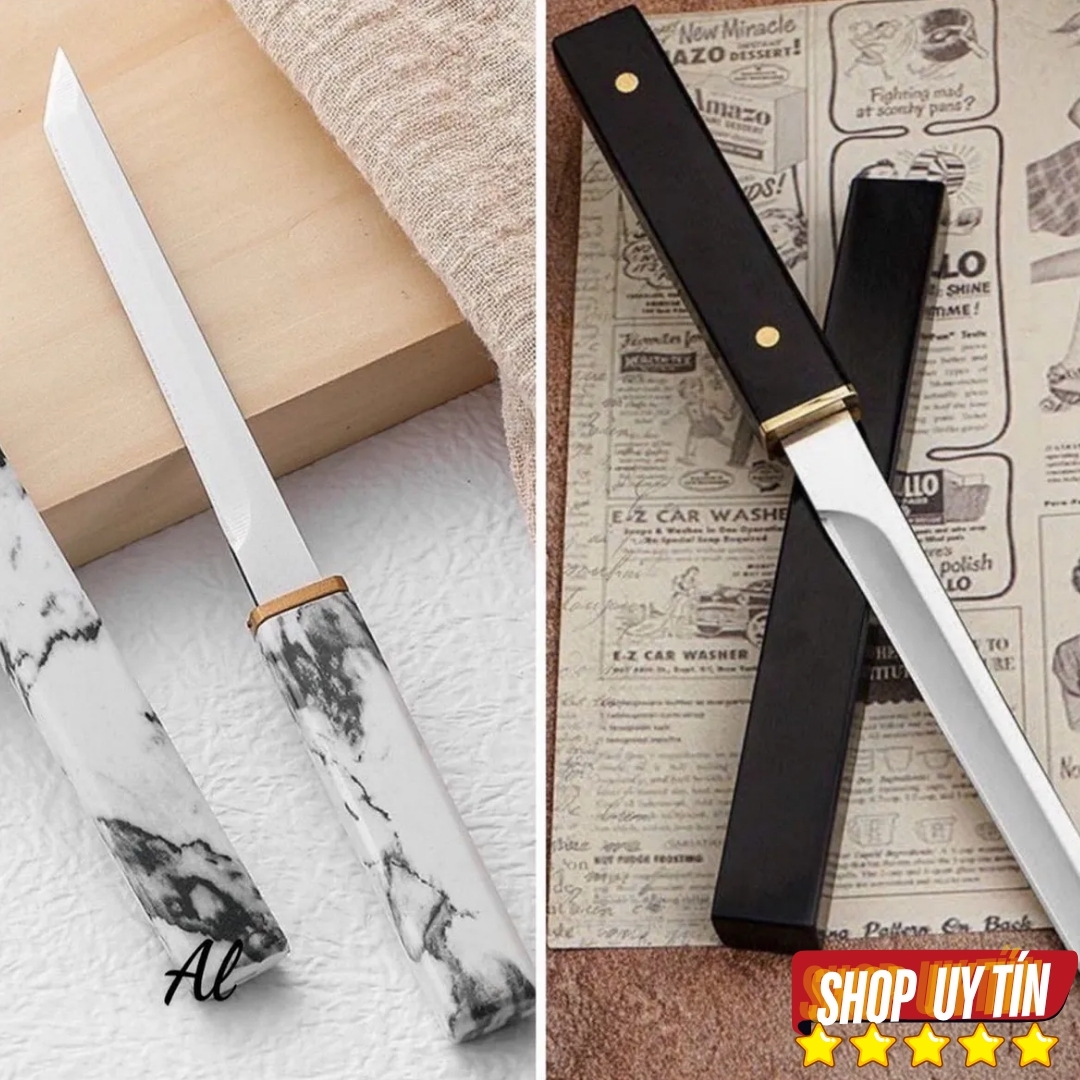 Dao Tanto Mini Nhật Bản 20cm - Dao Gọt Hoa Quả Trái Cây Đa Năng Thiết Kế Nhỏ Gọn Tiện Mang Theo Du L
