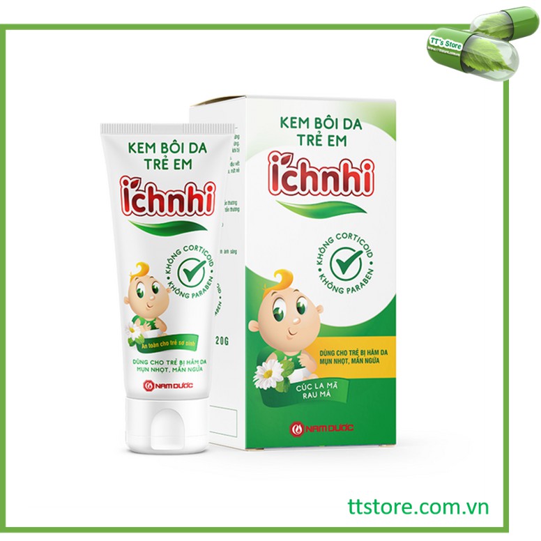 [Hcm]Kem Bôi Da Trẻ Em Ích Nhi Nam Dược (Tuýp 20G)