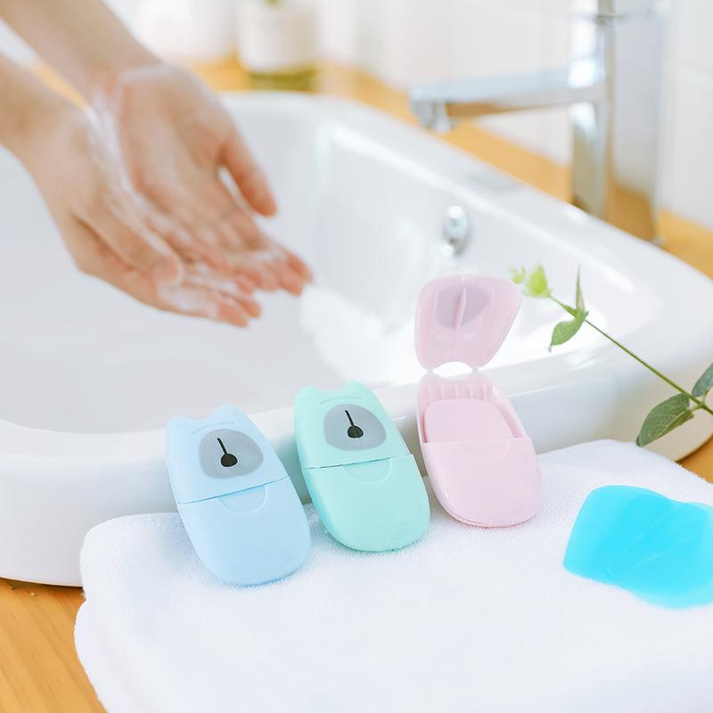Xà Phòng Rửa Tay Dạng Giấy Bỏ Túi Diệt Khuẩn Vệ Sinh Tiện Dụng 9Store