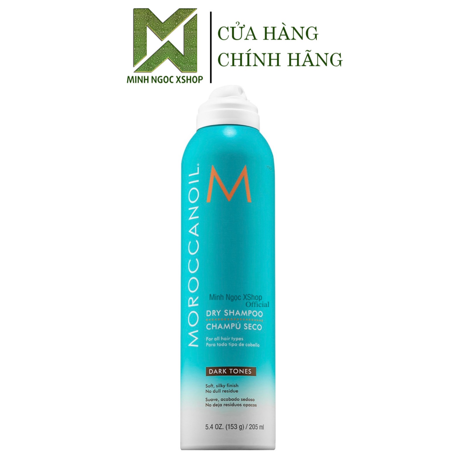 Dầu gội khô cho tóc tối màu Moroccanoil Dry Shampoo Dark Tones 217ML chính hãng