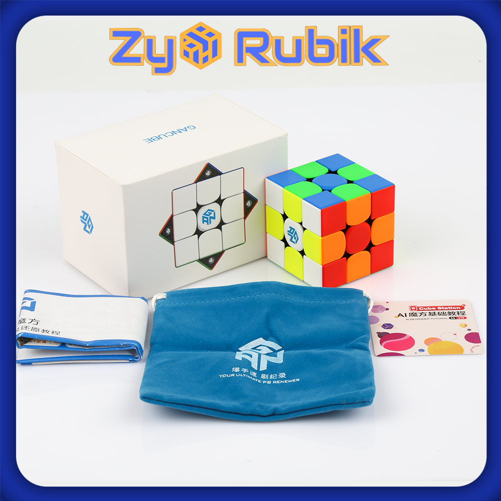 Rubik 3x3 GAN 356 M / GAN 356 M Phiên bản STANDARD- Siêu phẩm mới ƞhất từ hãng Gan - ZyO Rubik