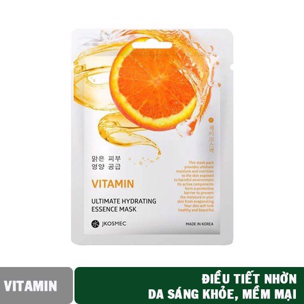 Mặt Nạ Tinh Chất Cấp Ẩm Chuyên Sâu Jkosmec Ultimate Hydrating Essence Mask 25ml