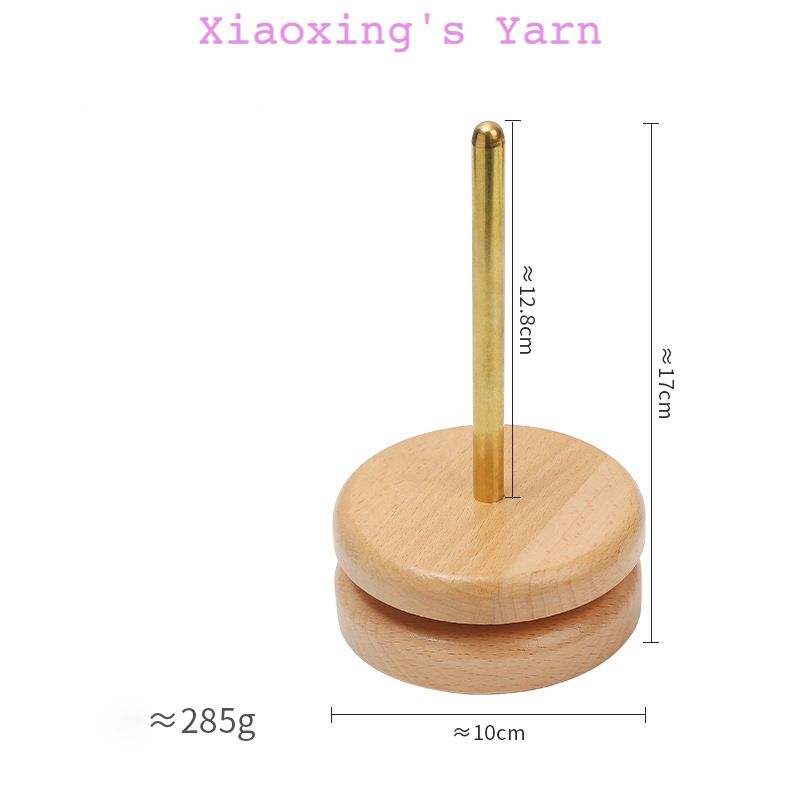 Đế xoay len sợi trục xoay len bằng gỗ chống rối không gây tiếng ồn đan móc len | Xiaoxings Yarn