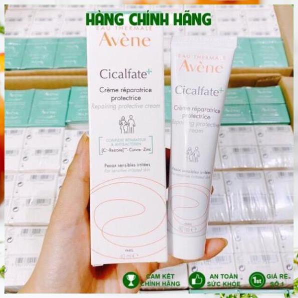 [Chính Hãng] Kem Phục Hồi Avene Cicalfate Làm Lành Sẹo Và Cấp Ẩm Cho Da Avene Cicalfate Restorative Skin Cream 40Ml