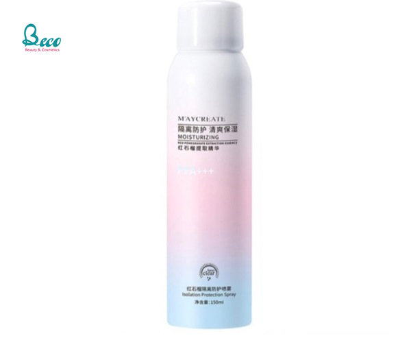 Xịt Chống Nắng Trắng Da Maycreate Moisturizing Spray