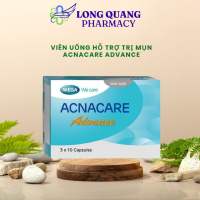Viên uống hỗ trợ giảm tiết bã nhờn và ngăn ngừa mụn ACNACARE ADVANCE hộp 30 viên nang mềm