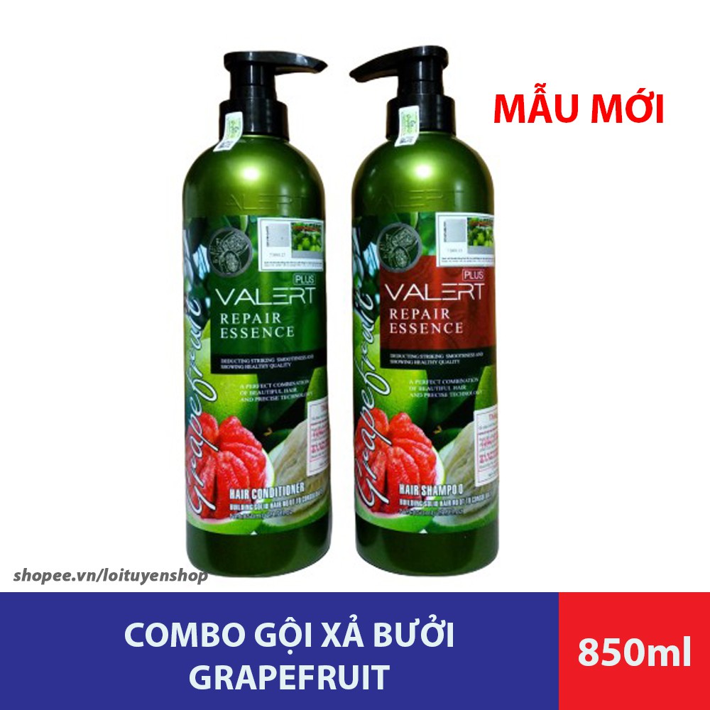 Cặp Dầu Gội Bưởi Graperfruit Ngăn Ngừa Dụng Tóc Cao Cấp