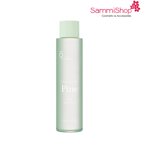 Nước Cân Bằng Giúp Thanh Lọc Da 9 Wishes Pine Treatment Skin 150Ml