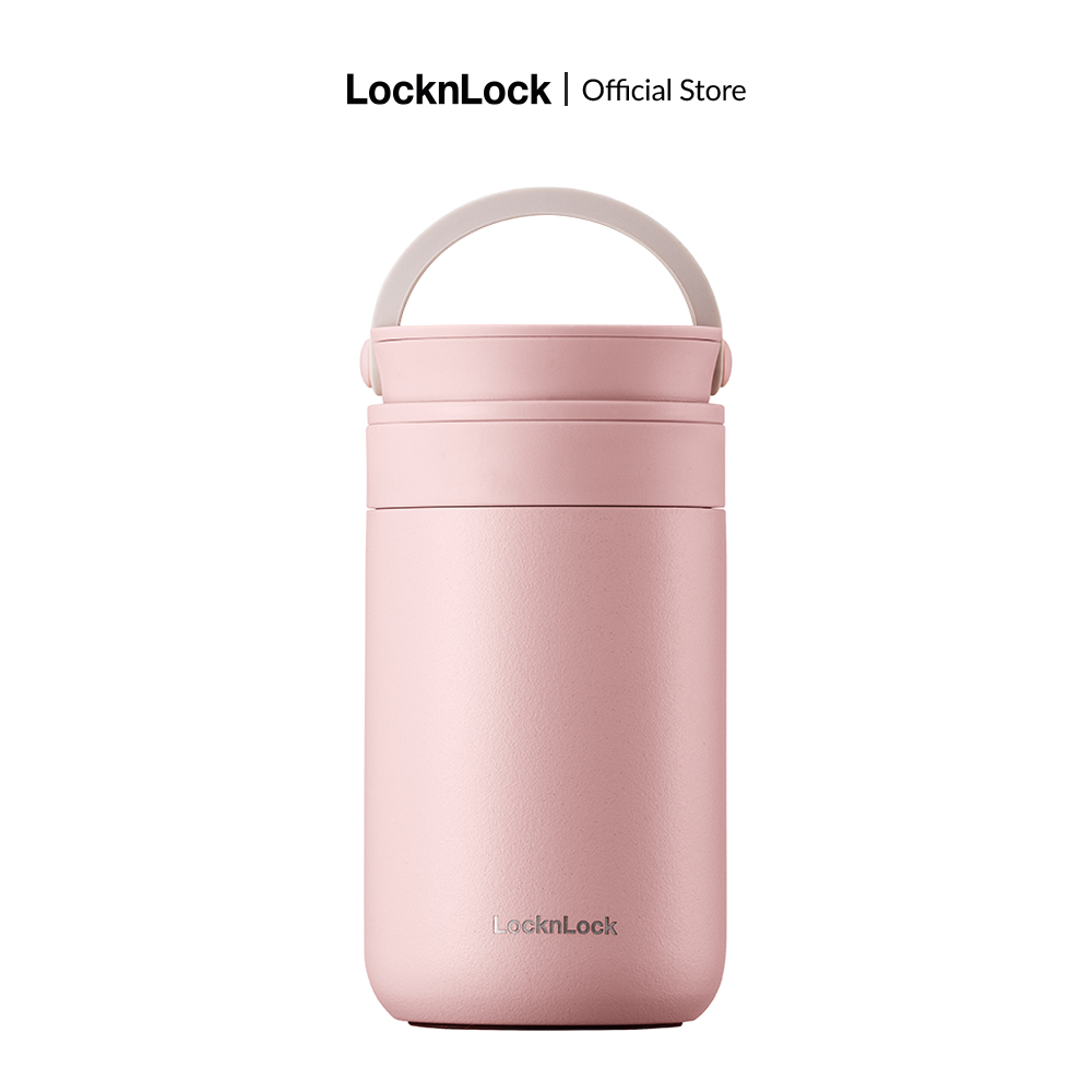 Bình giữ nhiệt Lock&Lock Metro Two Way 475ml - LHC4274 (3 màu)- Có quai cầm - giữ nhiệt 8 tiếng - mi