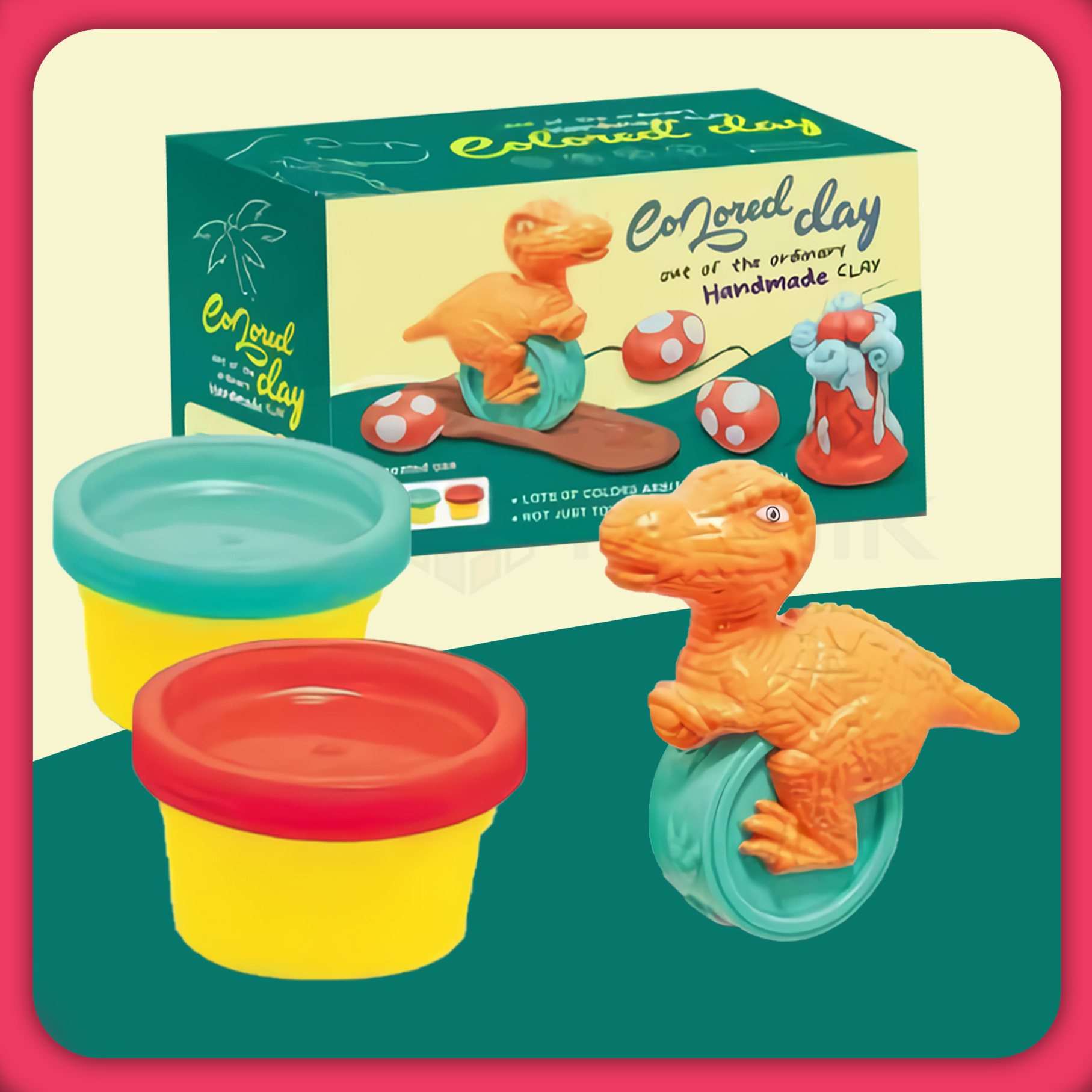 Đất Sét Tự Khô Nhật 12/24/36 Màu An Toàn Nặn Hình Cao Cấp Siêu Nhẹ Dành Cho Bé Làm Butter Slime - Co